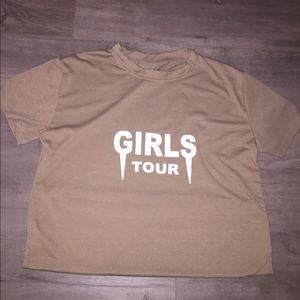 Girls tour shirt
